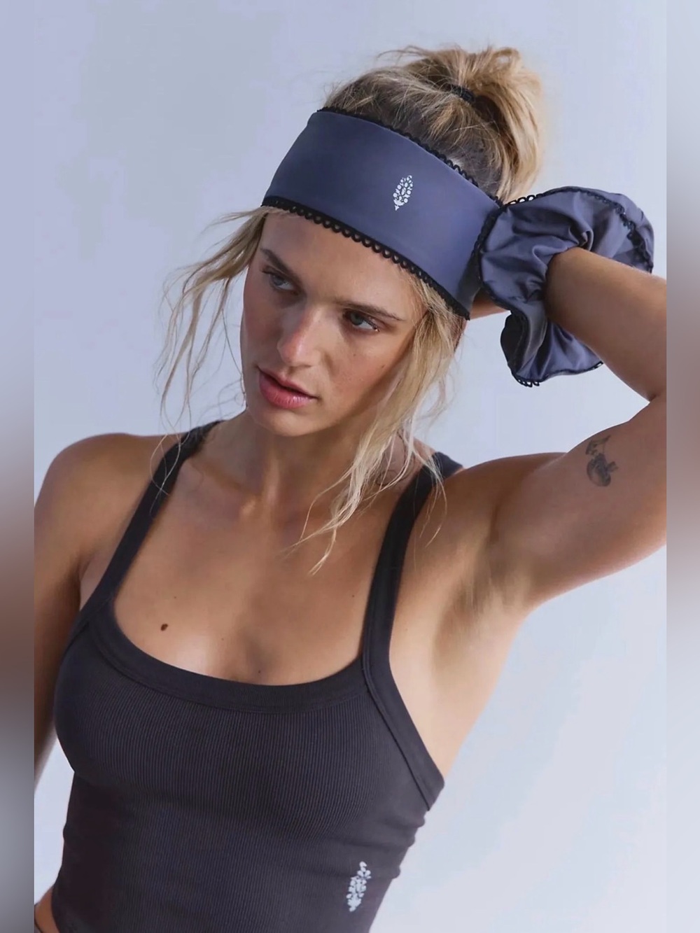 FP Movement by Free People Never Better Hair Accessory Bundle in Purple/Gray NWT